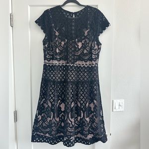 Worthington A-line Lace Dress